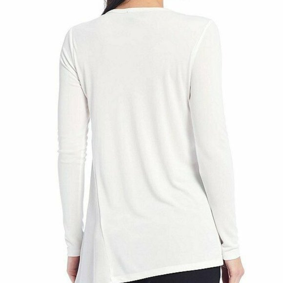 NWT $175 Donna Karan Long-sleeved Asymmetrical  - XS, S - Picture 4 of 10